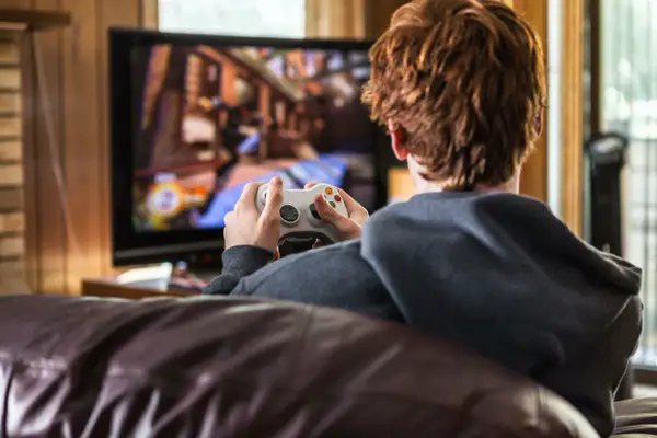 Gamers turned to devices like Xbox as time spent at home increased. - heshphoto/Getty Images